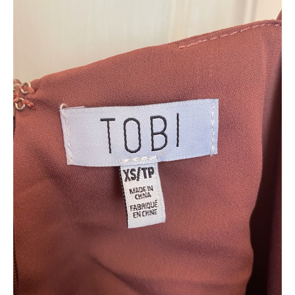 🚫SOLD🚫*BRAND N by EW* TOBI PLUNGING ROMPER - Picture 6 of 6